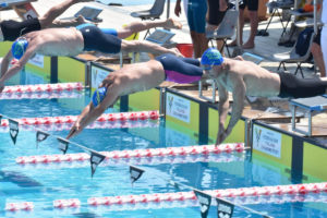 Francesco Grignani nei 50 rana a Riccione 2019